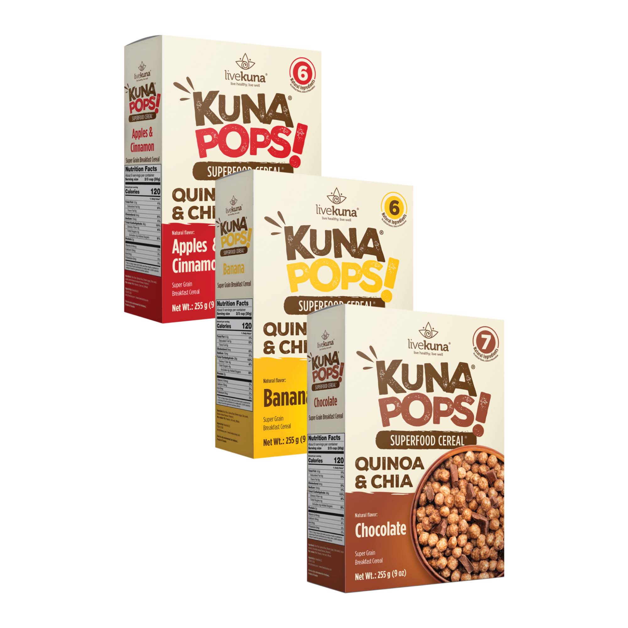 Superfood Cereal - Variety Pack (x3)