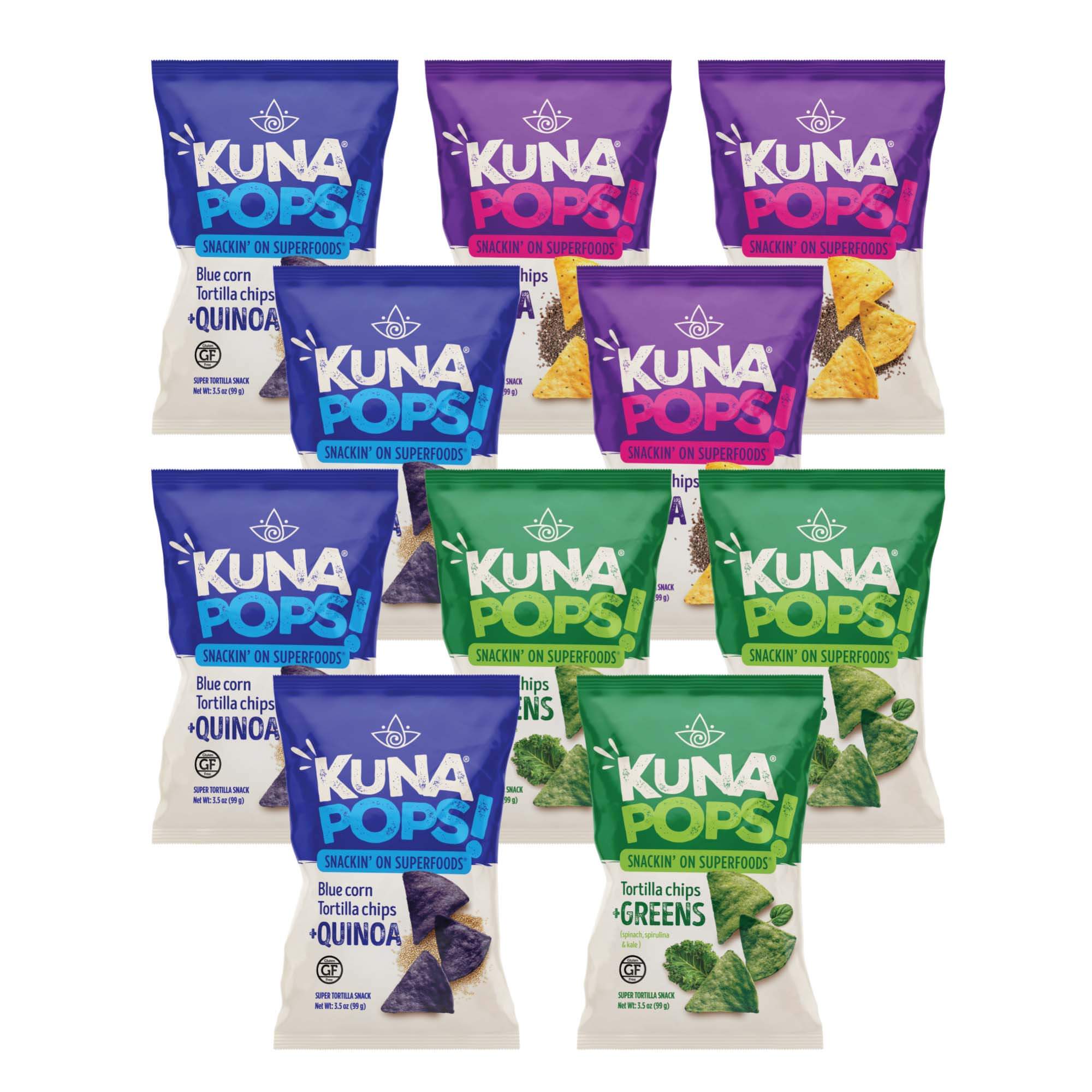 Tortilla Chips Variety Pack (x10)