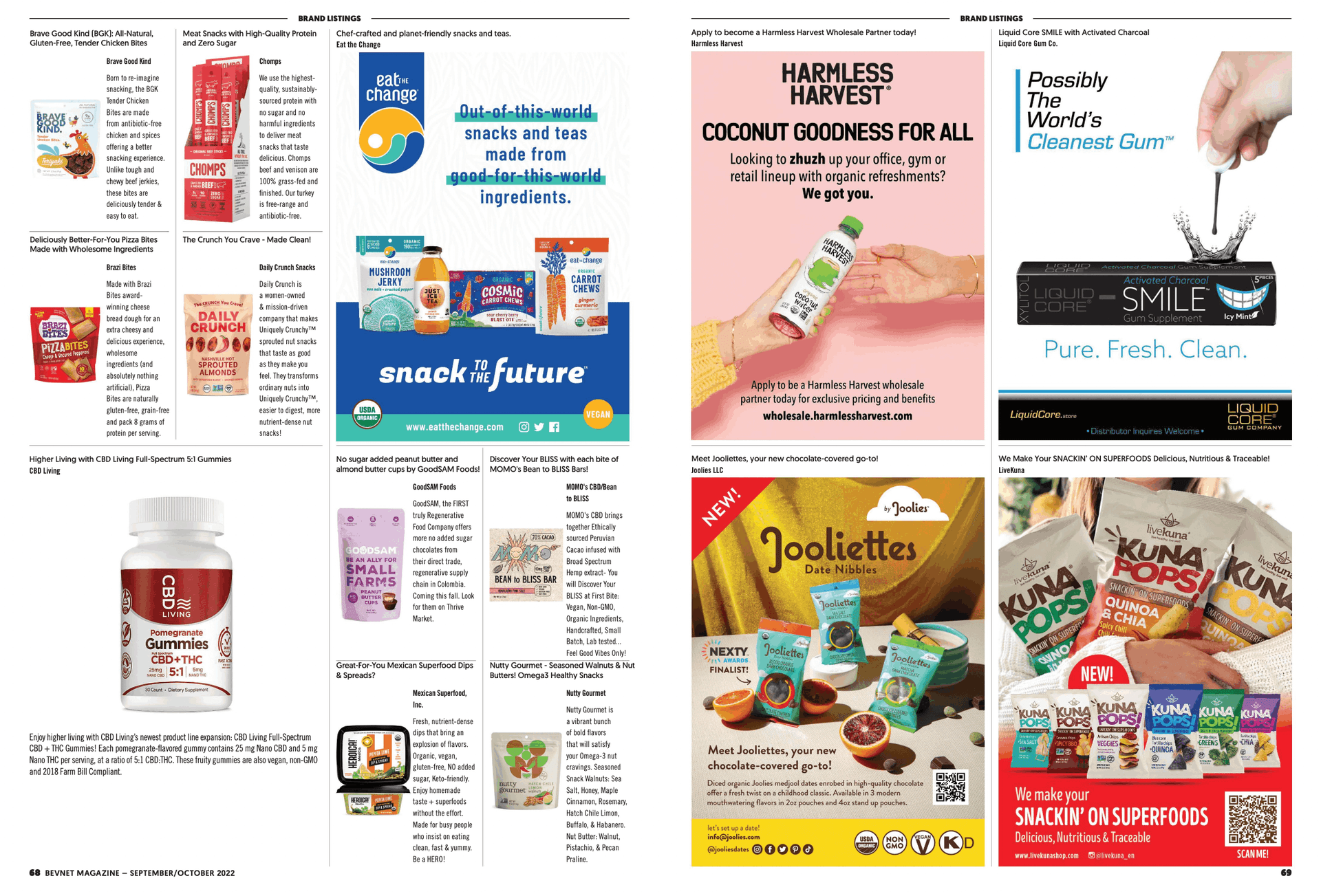 2022 Better for You Snack Guide